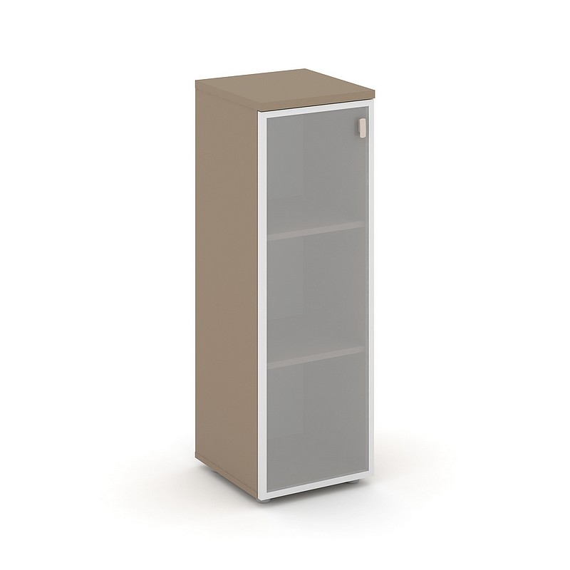 Мебель для персонала ESTETICA ES.SU-2.4R(R/L) Пенал средний прав/лев закрыт.со стеклом в раме