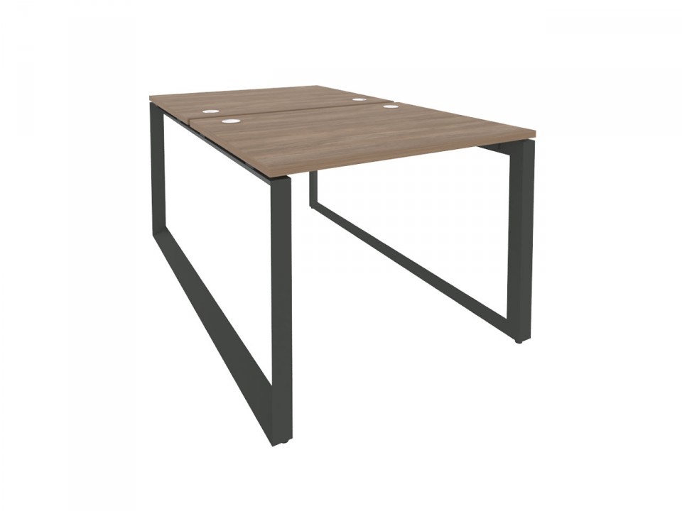 Офисная мебель для персонала ONIX METALL O.MO-D.RS-2.1.8 Рабочая станция на О-образном м/к