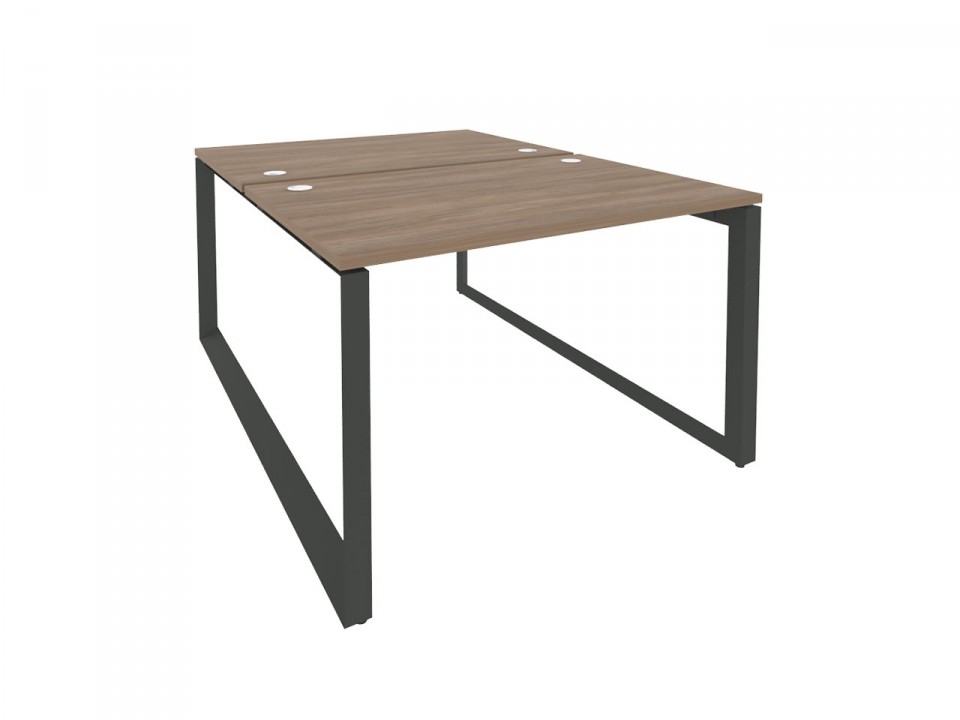 Офисная мебель для персонала ONIX METALL O.MO-D.RS-2.2.8 Рабочая станция на О-образном м/к