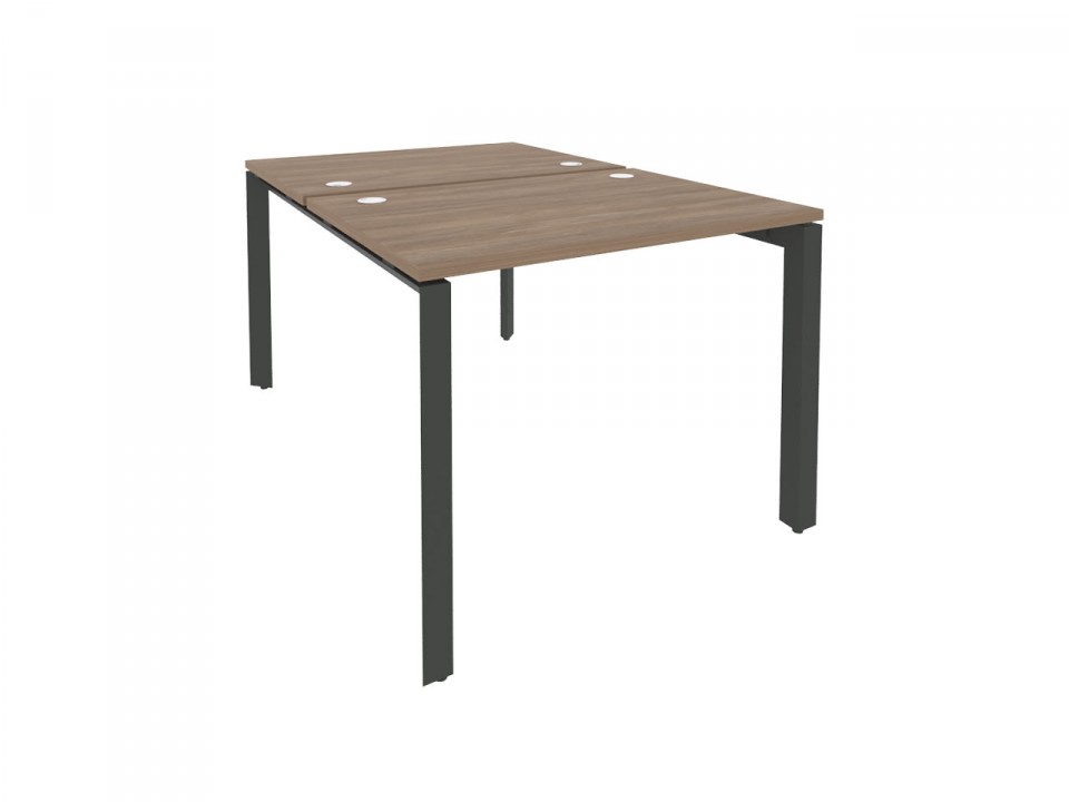 Офисная мебель для персонала ONIX METALL O.MP-D.RS-2.1.7 Рабочая станция на П-образном м/к