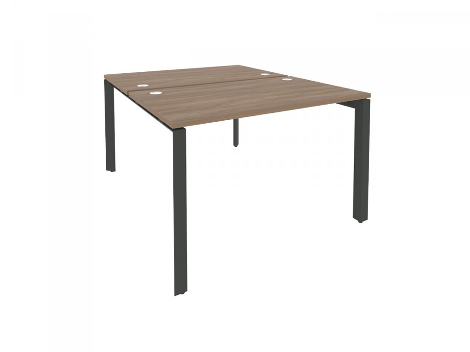 Офисная мебель для персонала ONIX METALL O.MP-D.RS-2.2.7 Рабочая станция на П-образном м/к