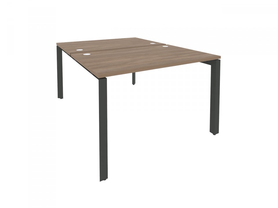 Офисная мебель для персонала ONIX METALL O.MP-D.RS-2.2.8 Рабочая станция на П-образном м/к