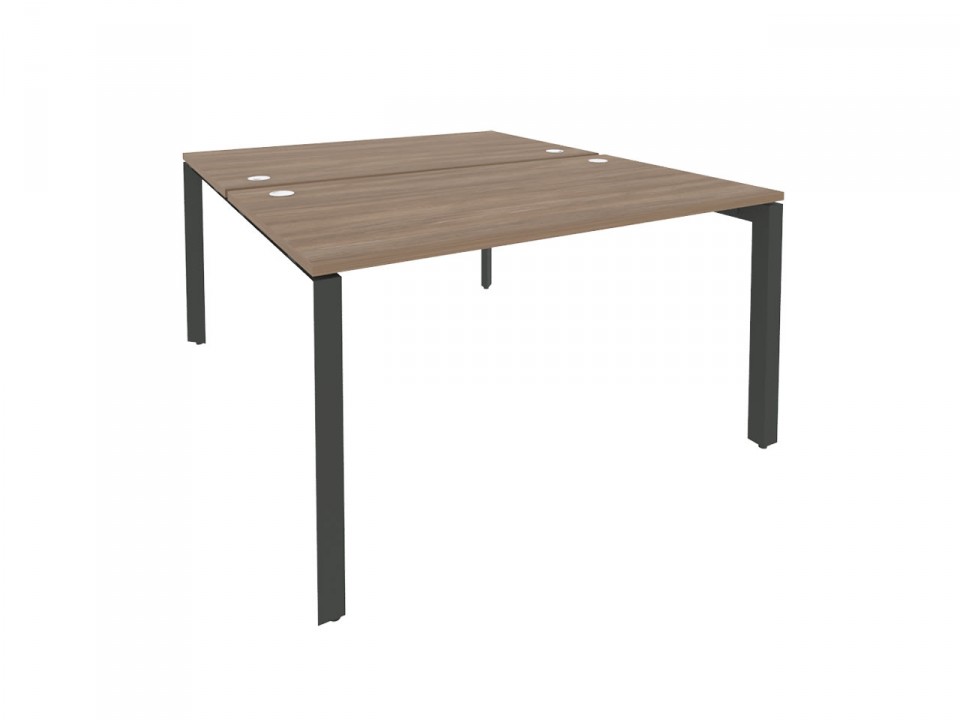 Офисная мебель для персонала ONIX METALL O.MP-D.RS-2.3.8 Рабочая станция на П-образном м/к