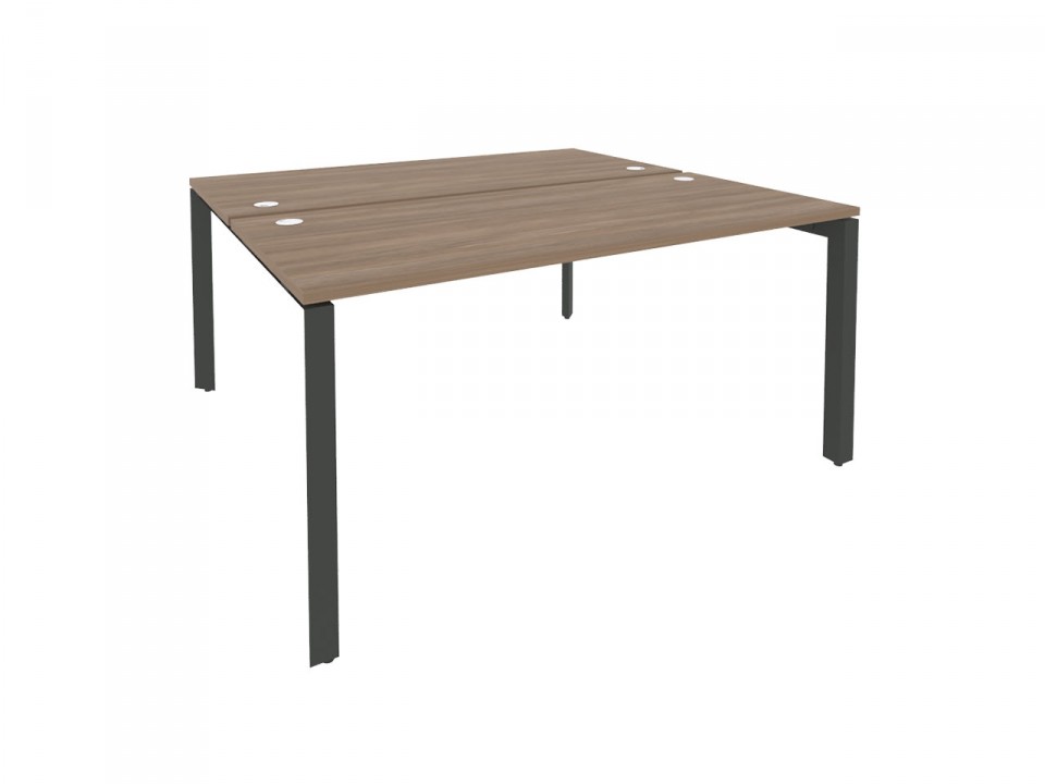 Офисная мебель для персонала ONIX METALL O.MP-D.RS-2.4.7 Рабочая станция на П-образном м/к