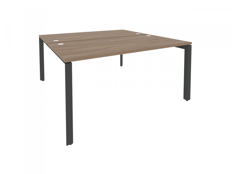 Офисная мебель для персонала ONIX METALL O.MP-D.RS-2.4.8 Рабочая станция на П-образном м/к