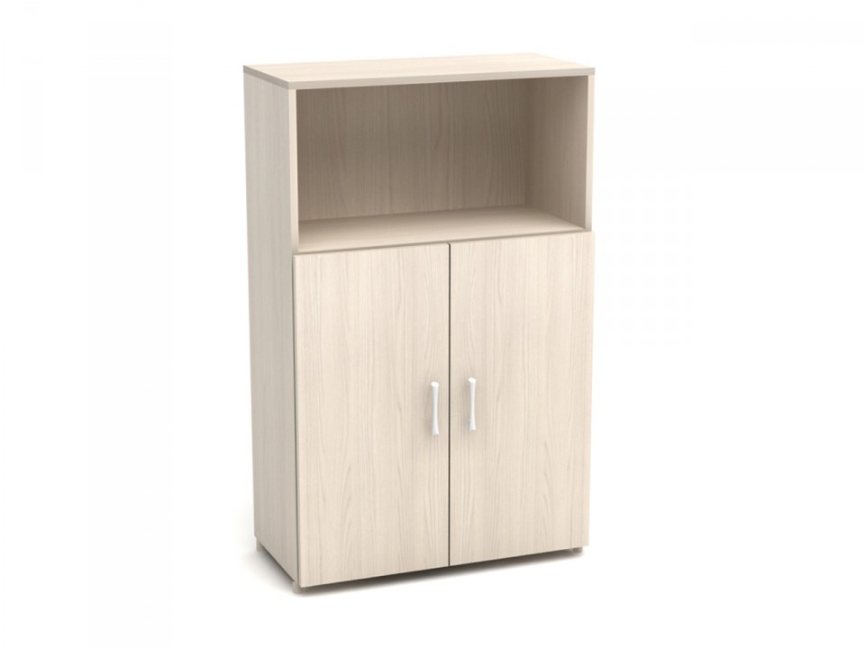 Офисная мебель Канц Шкаф низкий с открытой полкой К9 (ШК39+ДК32Х2)