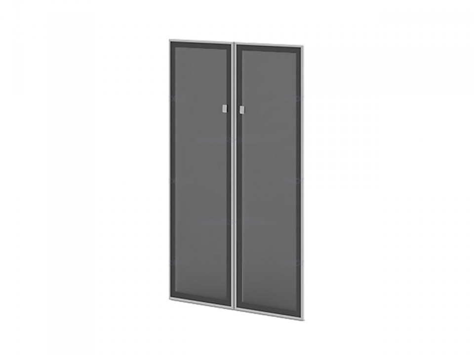 Мебель для персонала Vasanta V-024 Двери стеклянные в алюминиевом профиле