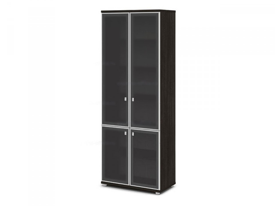 Мебель для персонала Vasanta V-612 Шкаф со стеклом в алюминиевом профиле