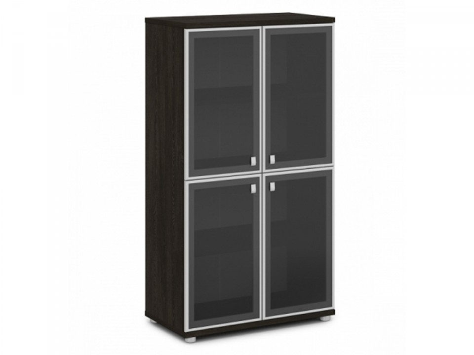 Мебель для персонала Vasanta V-669 Шкаф со стеклом в алюминиевом профиле