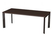 Кабинет для руководителя премиум класса Fermo Конференц-стол L200 черный