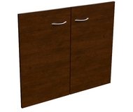 Кабинет для руководителя Steel Evo Двери деревянные без замка, ручка скоба