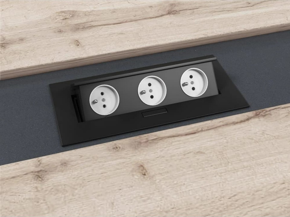 Кабинет руководителя Torston Т-112 Центральная вставка стола переговора с розеткой (под заказ)