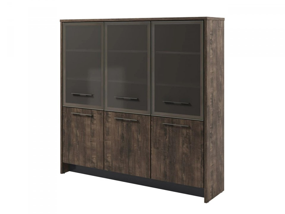 Кабинет руководителя Torston Т-33-16л/пр Шкаф со стеклом 3-хсекц.