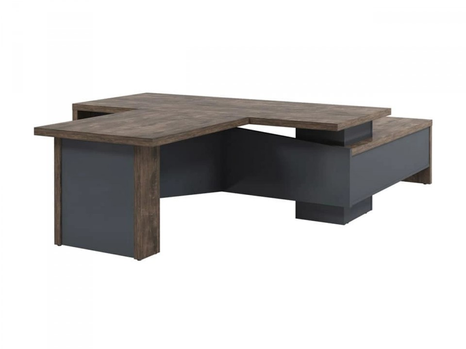 Кабинет руководителя Torston T-822л.0000 (лев.)Стол руководителя с тумбой и бриф. б/розетки