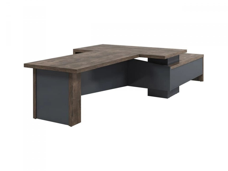 Кабинет руководителя Torston T-918л.0000 (лев.) Стол руководителя с тумбой и бриф. б/розетки