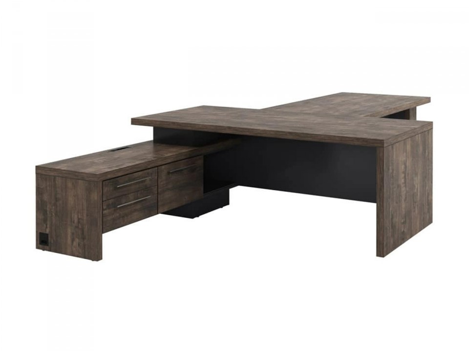 Кабинет руководителя Torston T-920л.1000 (лев.) Стол руководителя с тумбой и бриф. с розеткой