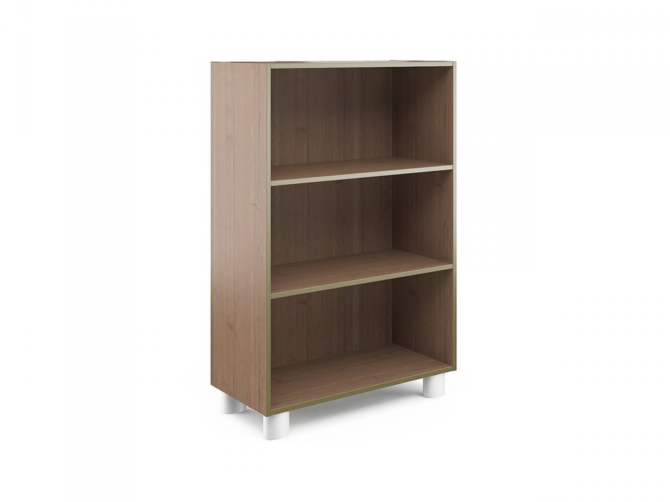 Кабинет премиум класса Турин Тр-2.1 Стеллаж широкий средний
