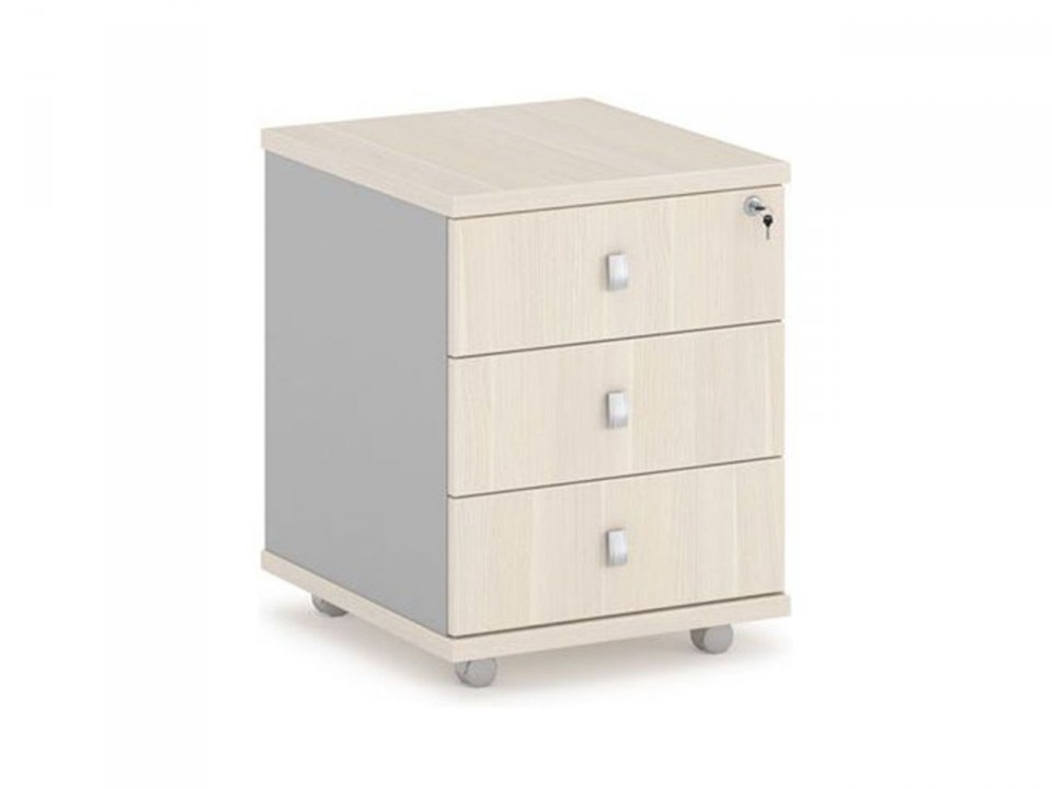 Кабинет руководителя Vasanta V-91 Тумба подкатная с замком на первый ящик