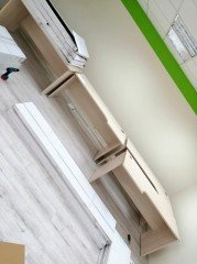 Прямые офисные столы