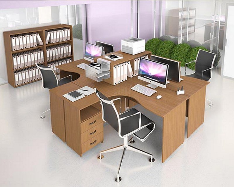 Офисная мебель «Канц орех» - вид 2