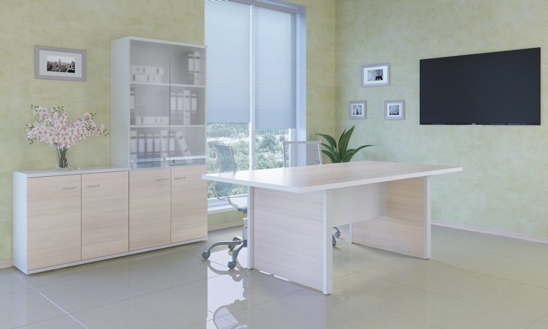 Кабинет для руководителя «Steel Evo» - вид 4