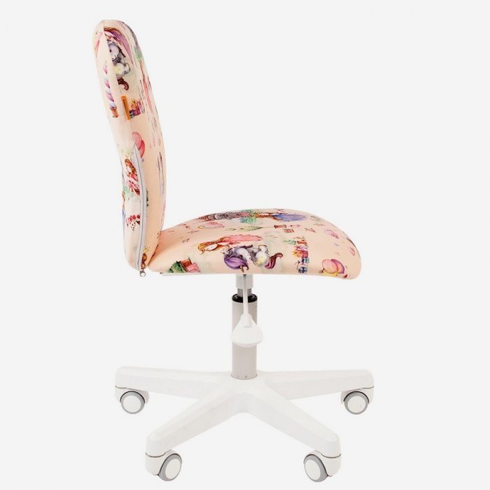 Кресло детское Chairman «Kids 105/white (ткань принцессы)» - вид 3
