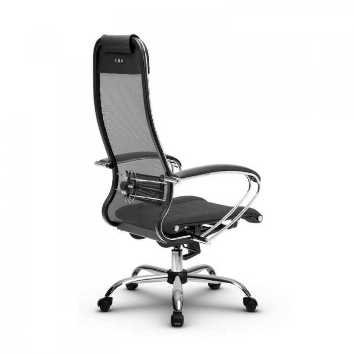 Кресло руководителя «МЕТТА В-1m-3/K131 хром 17833» - вид 3