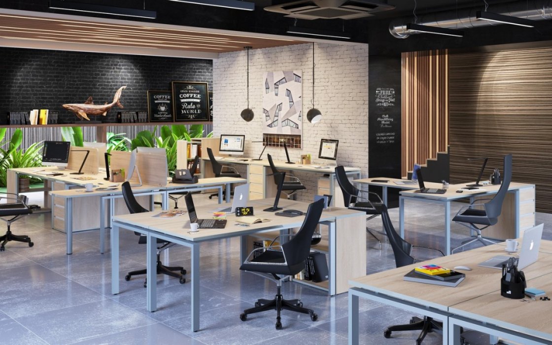 Мебель для персонала на металлокаркасе «VITA-M» - вид 2